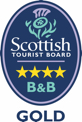 Rated 4 Stars by Scottish Tourist Board